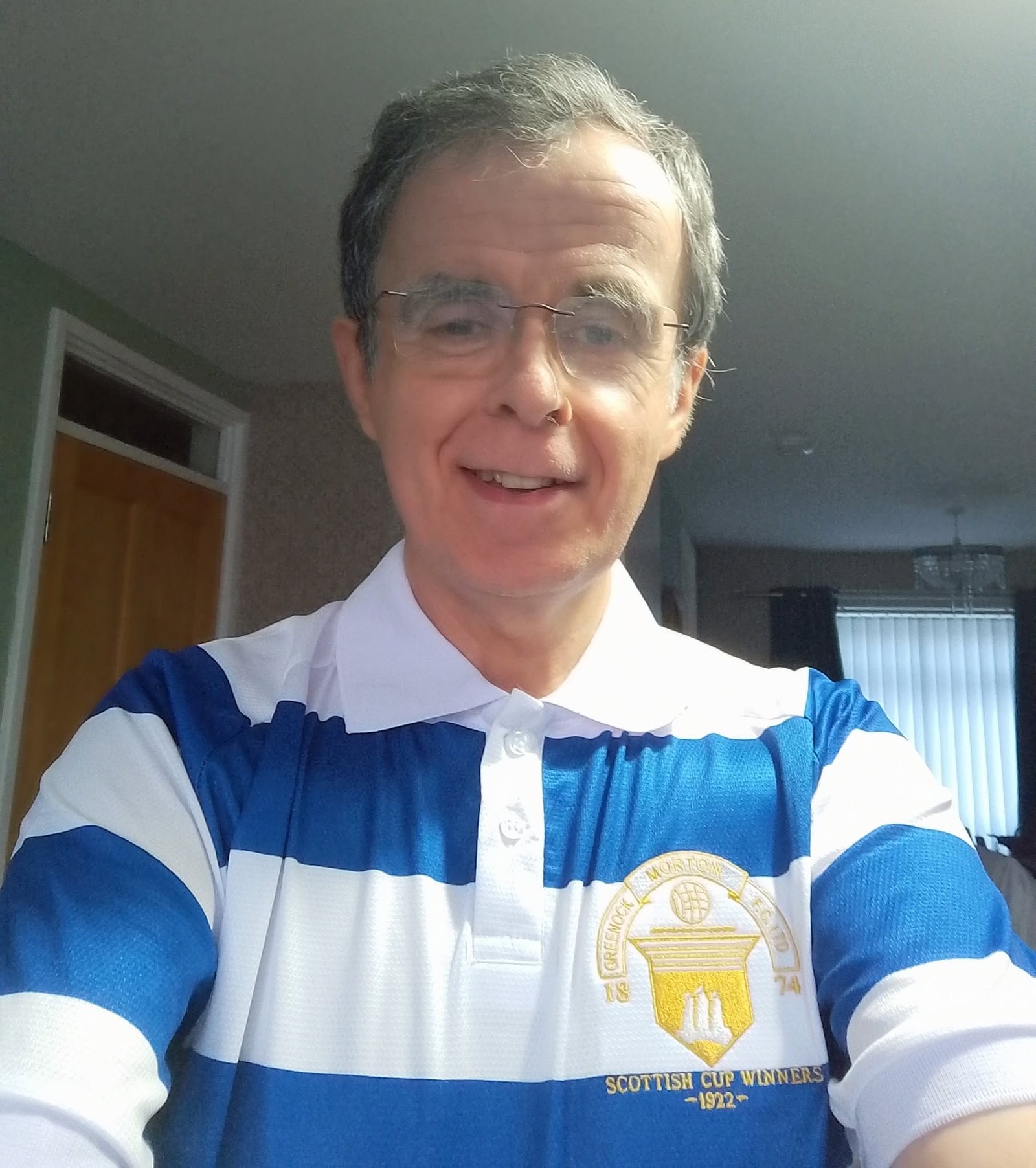 Showing my true colours.  Greenock Morton of course